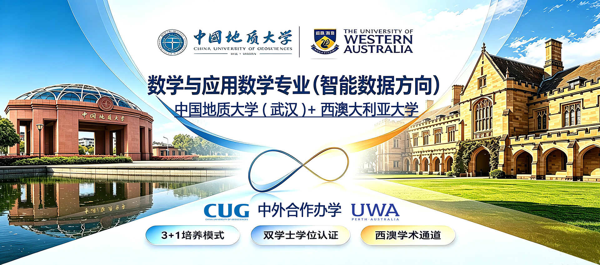 中国地质大学(武汉)与澳大利亚西澳大学合作举办数学与应用数学专业本科教育项目